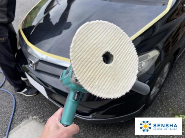 ポリッシングバフ ポリッシュ バフ 研磨 ポリッシャー コンパウンド 研磨剤 コーティング 洗車用品