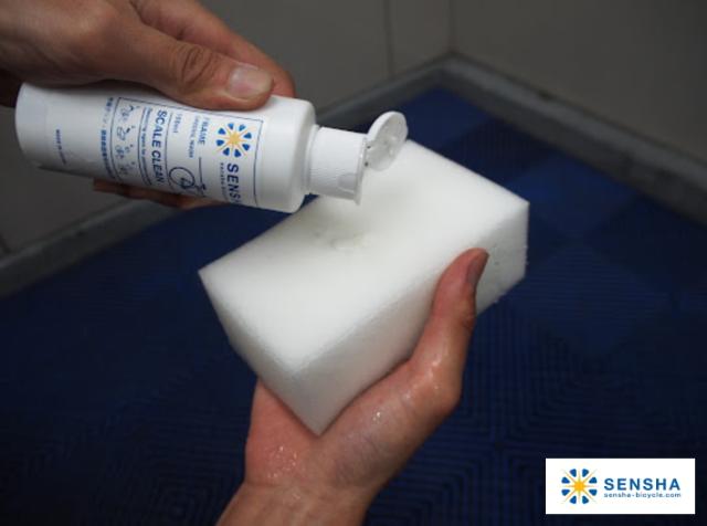 自転車用水垢除去剤 水垢 水垢クリーナー 自転車用クリーナー 自転車汚れ 洗車用品 自転車 磨き 洗車