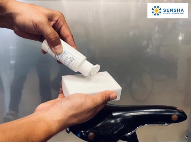 レザークリーナー サドル ハンドル グリップ 汚れ 自転車汚れ 洗車用品 自転車 磨き 洗車 自転車洗車