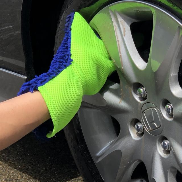 ホイールクリーナー ホイール洗浄グローブ ブラシ 洗車 洗車用品 洗車の王国 SENSHA