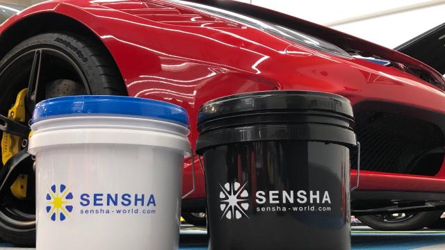 SENSHA バケツ 洗車用バケツ 洗車用品 グリッドガード ガーデニング 園芸 洗車セット カーケア用品 洗車グッズ 収納 車用アクセサリー ガレージ 洗車 キズ防止