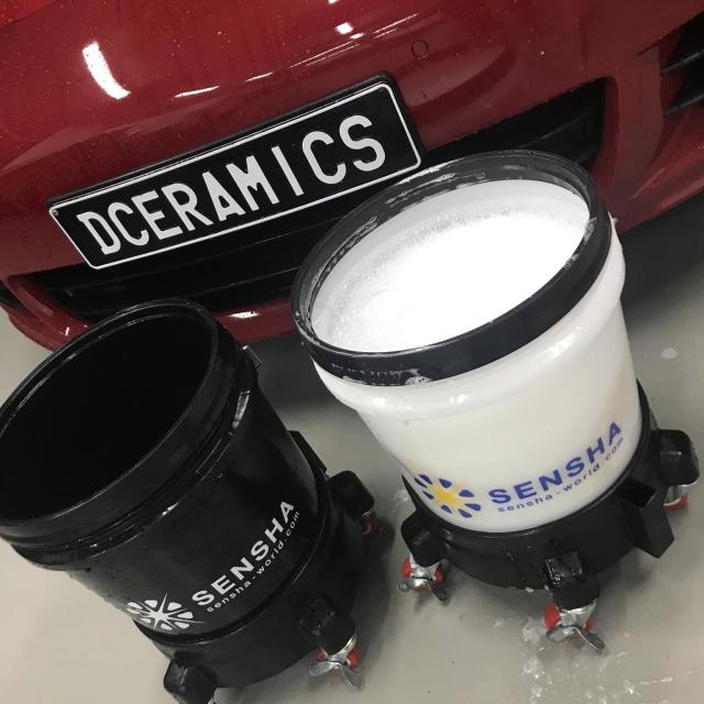 SENSHA バケツ 洗車用バケツ 洗車用品 グリッドガード ガーデニング 園芸 洗車セット カーケア用品 洗車グッズ 収納 車用アクセサリー ガレージ 洗車 キズ防止