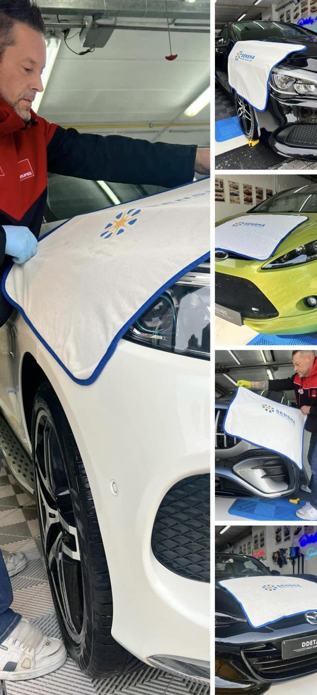 マイクロファイバークロス 極細繊維クロス マイクロファイバータオル 洗車タオル 洗車クロス SENSHA 洗車の王国