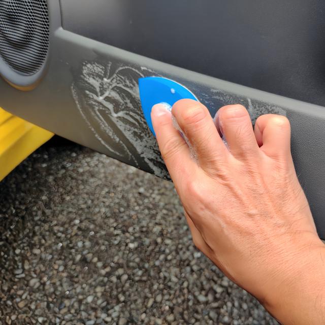 未塗装 樹脂パーツ 無塗装 プラスチック クリーナー ブラシ 洗車グッズ 洗車用品 カーケア用品