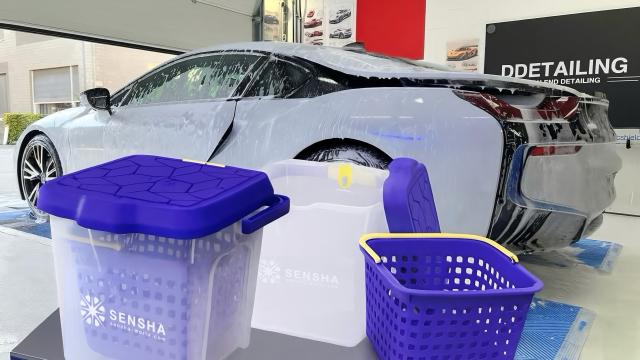 洗車バケツ 踏み台バケツ 多機能バケツ SENSHAバケツ 20Lバケツ 洗車用品 収納 耐荷重100kg バケツ