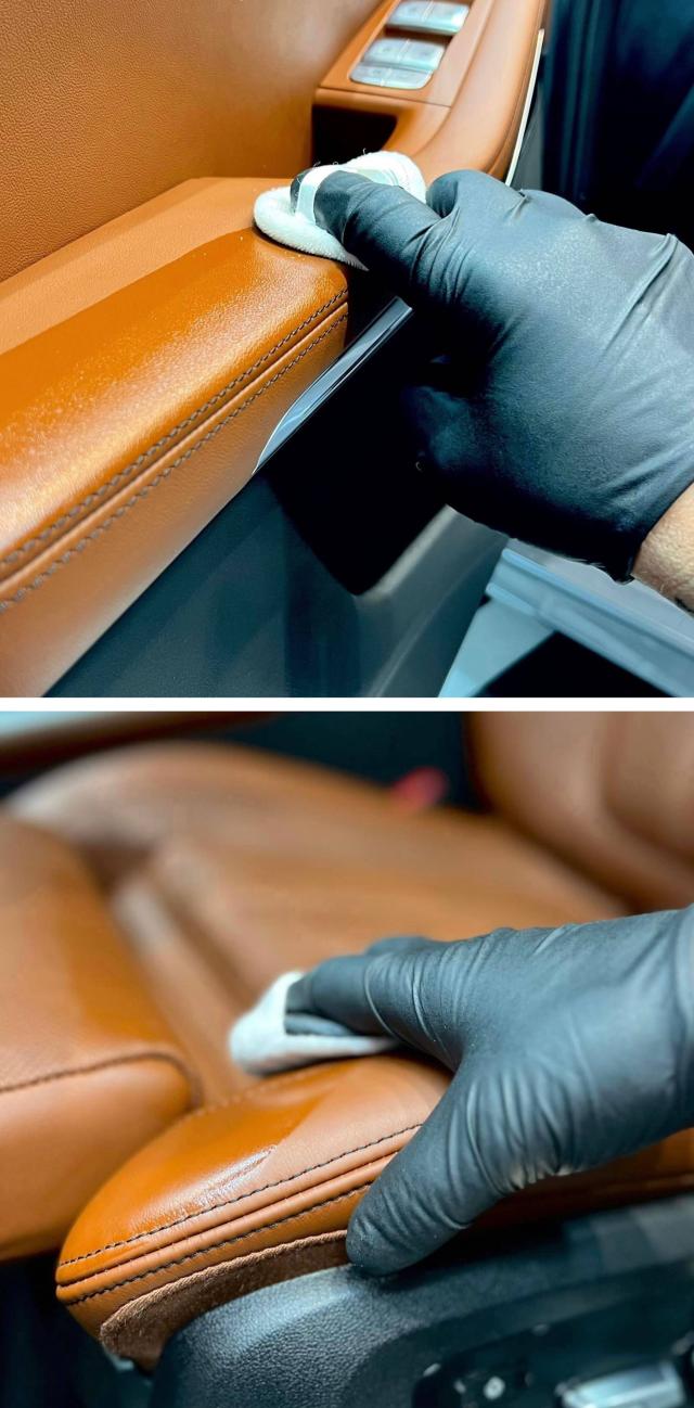 レザークリーナー レザー汚れ 革シート クリーニング レザーパーツ レザークリン 洗車の王国 SENSHA