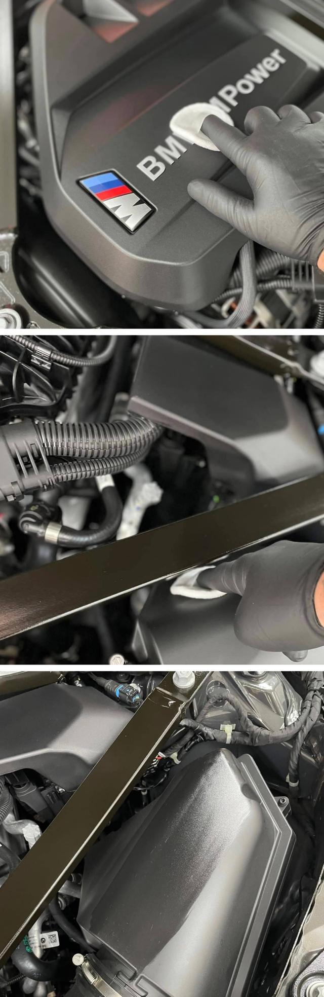 エンジンクリーニング エンジンワックス エンジンルーム 艶出し エンジン 洗車の王国 SENSHA