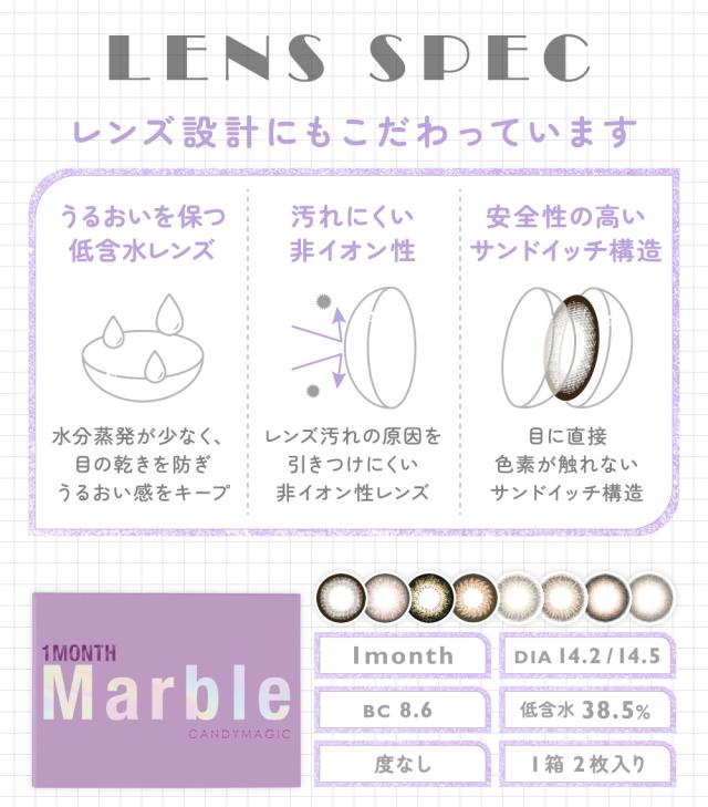LENS SPEC 度数表