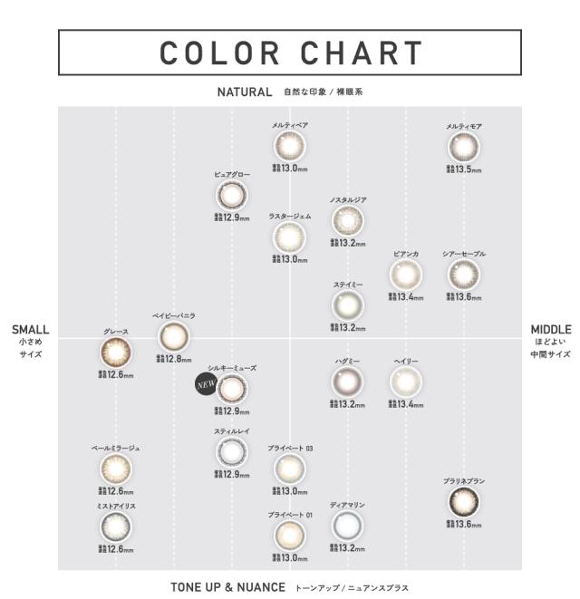 COLOR CHART