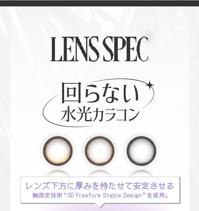 レンズスペック