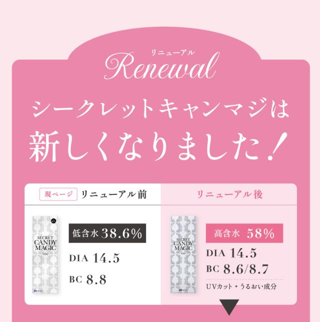 シークレットキャンマジは新しくなりました！
