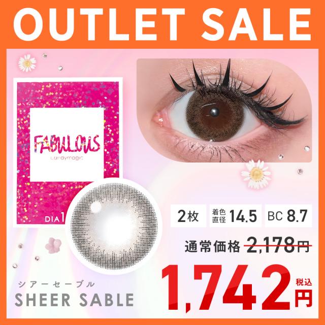 Fabulous 1month OUTLET SALE