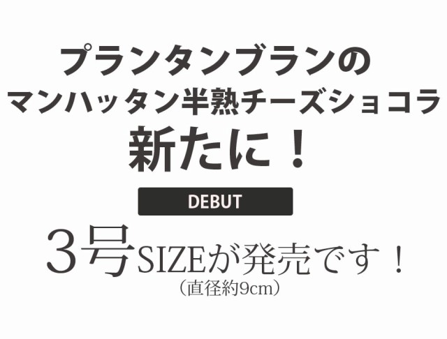 マンハッタン半熟チーズショコラ