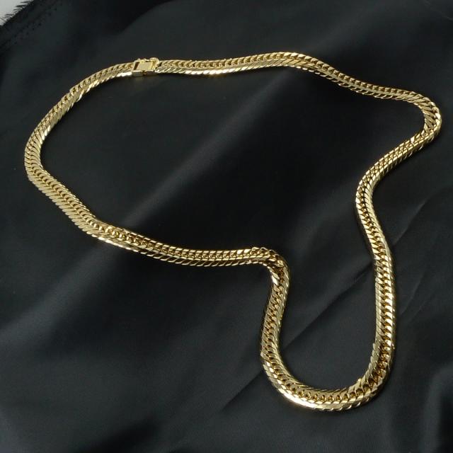 18金 喜平 ネックレス 100g 60cm 20面 トリプル 造幣局検定付 幅8.2mm