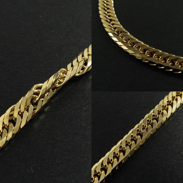 18金 喜平 ネックレス 33g 55cm 8面 トリプル 造幣局検定付 幅4.6mm