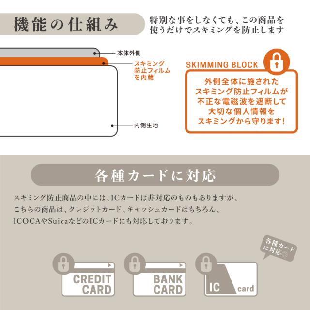 スキミング防止