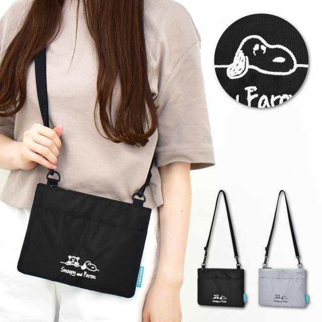 ブーフーウーSNOOPYショルダーバック ランナー RUNNER スヌーピー ショルダーバッグ 小さめ 撥水