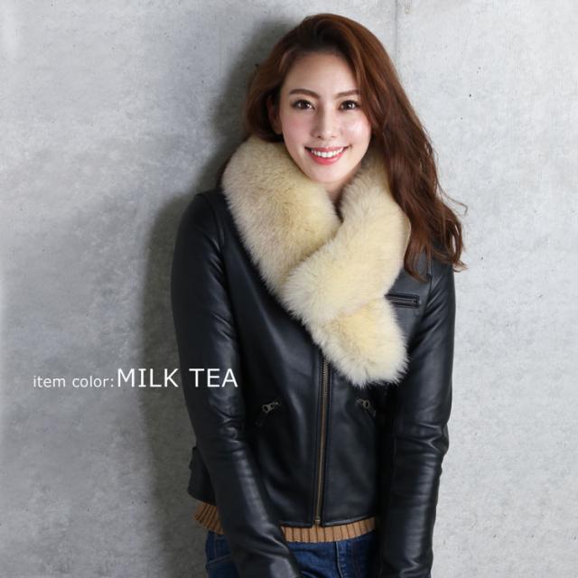 フォックス ファーマフラー レディース