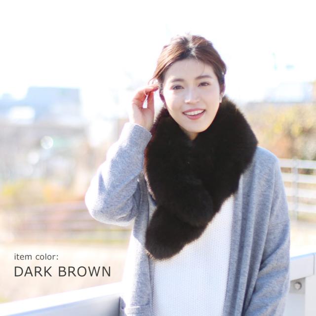 フォックス ファーマフラー レディース