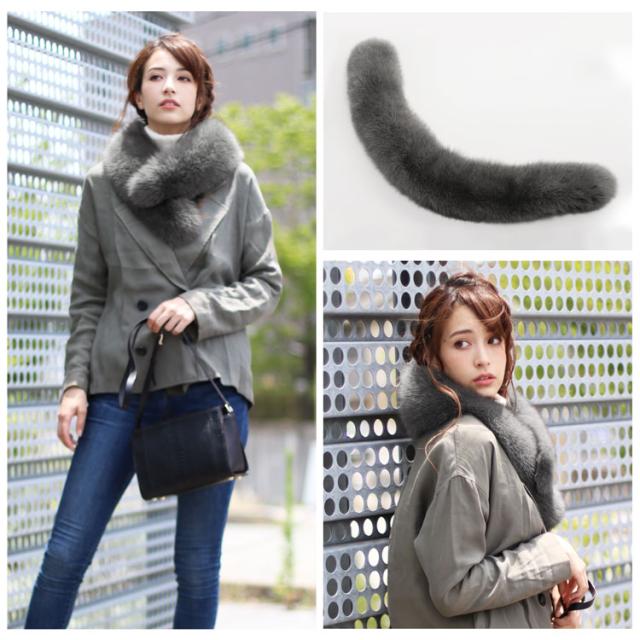 フォックス ファーマフラー レディース