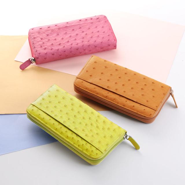 レディース財布 ピンク 黄色