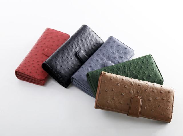 オーストリッチ レディース 財布 収納力