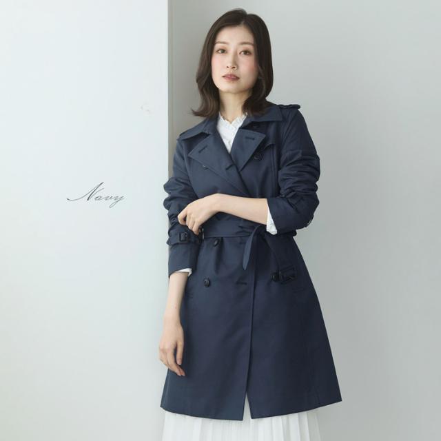 filomo ラクなのにキレイ トレンチコート レディース アウター