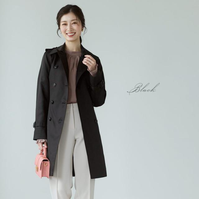 filomo ラクなのにキレイ トレンチコート レディース アウター