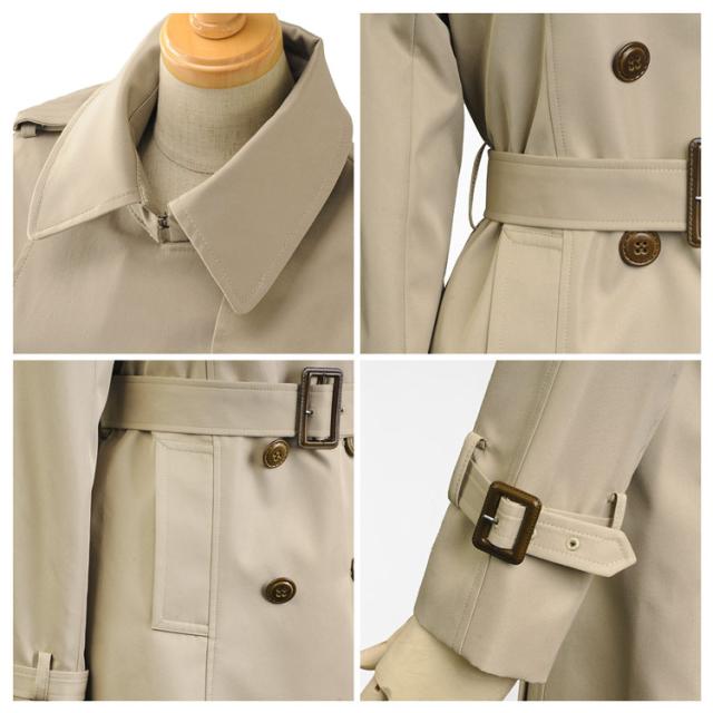 filomo ラクなのにキレイ トレンチコート レディース アウター