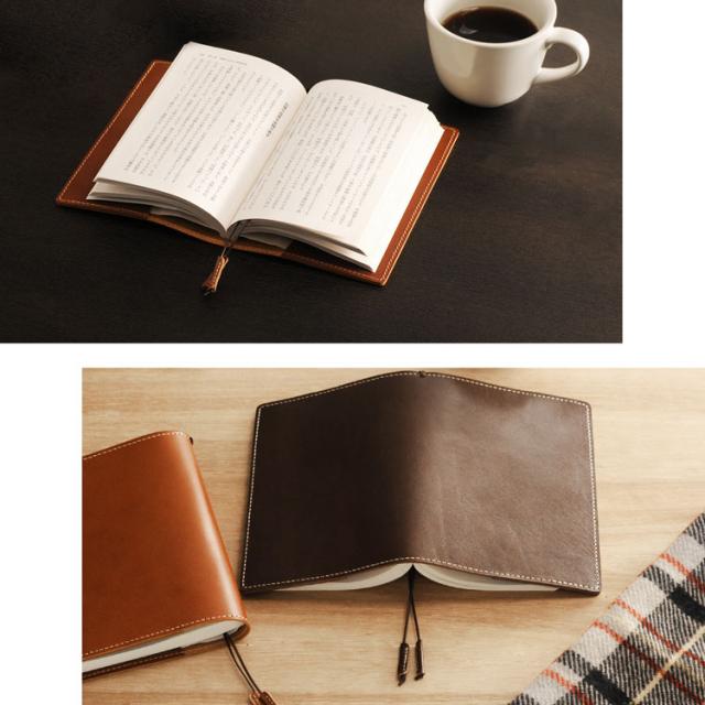 栃木レザーブックカバー