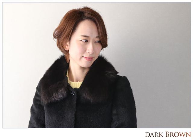 フォックス ファー 付け襟