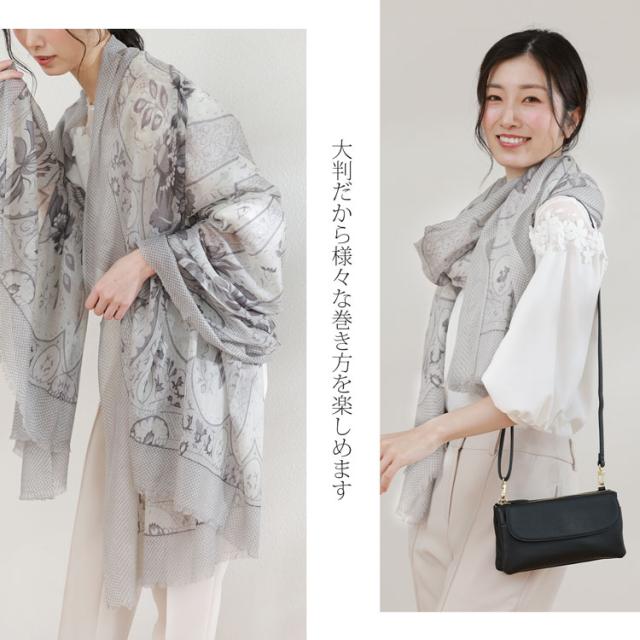 カシミヤ 100% ストール ガーゼ 大人 柔らか 上質 大きいサイズ