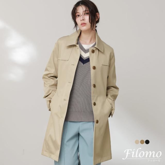 トレンチコート シングル シングルトレンチ