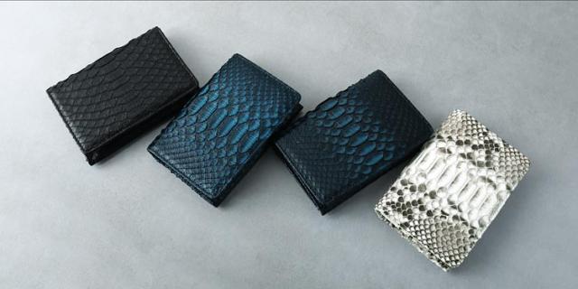 パイソン 名刺入れ カードケース