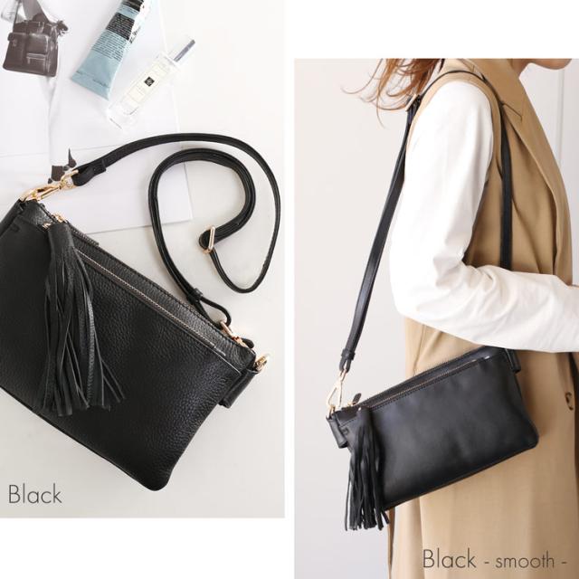 レザー mieno ショルダーバッグ