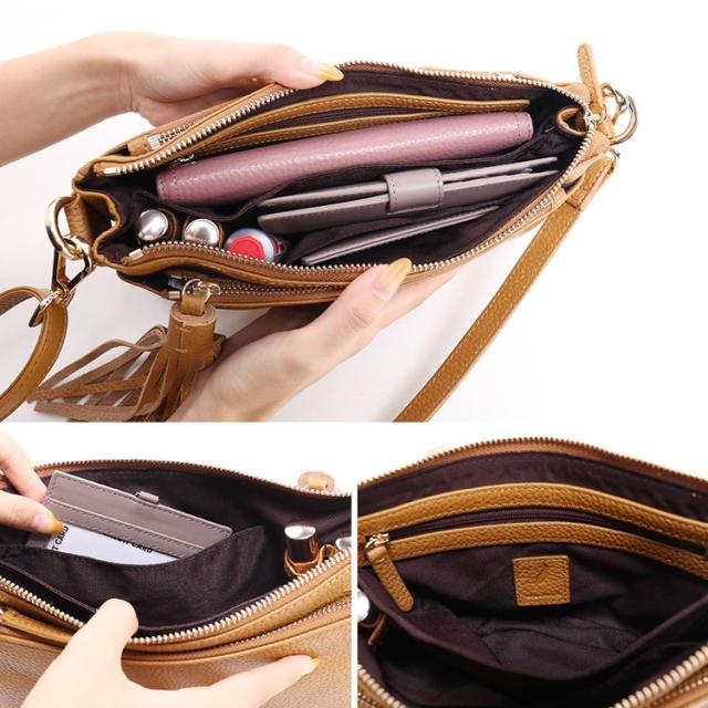 牛革 mieno ショルダーバッグ