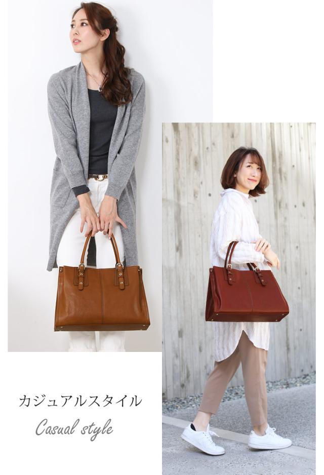 牛革 日本製 トートバッグ