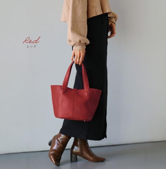 本革 キューブバッグ トートバッグ ハンドバッグ