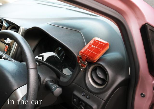 クロコダイル レディース スマートキー ケース カバー