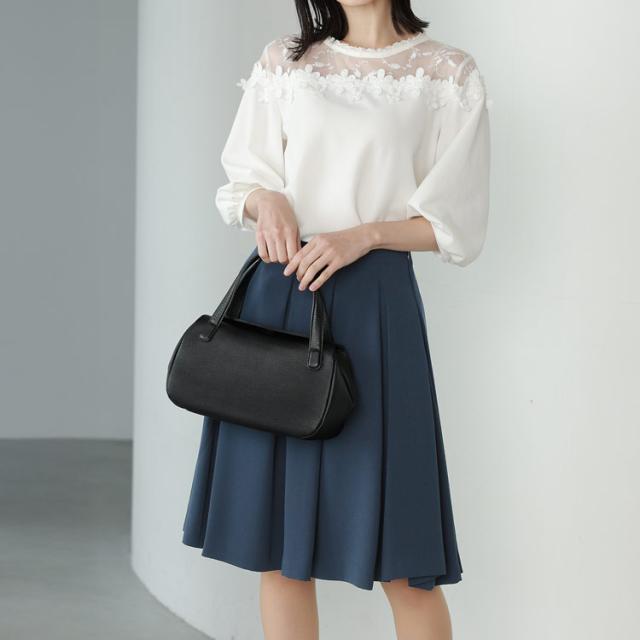 日本製 牛革 フォーマルバッグ シュリンク レザー