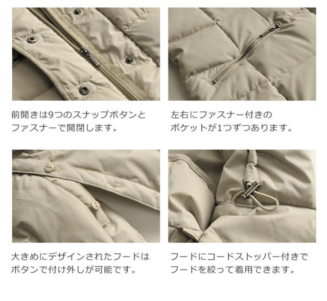 ストレッチ ダウンコート フード付き レディース ダウン80%