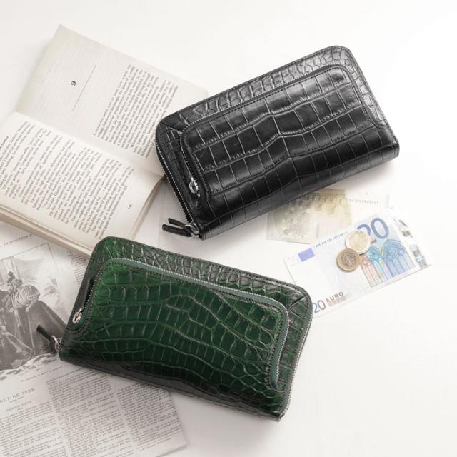 ナイルクロコダイル 3WAY ミニ ショルダー バッグ