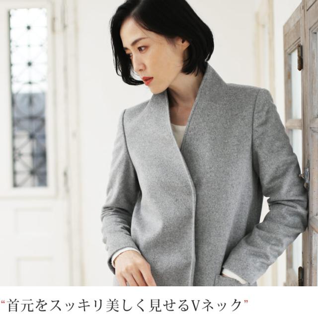 カシミヤVネック