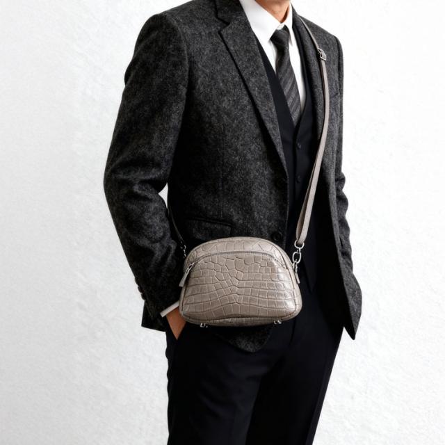 ナイルクロコダイル2wayミニバッグ