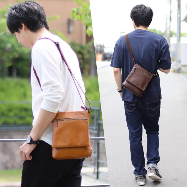 ショルダー ボディ バッグ 鞄 カバン 日本製 自転車 サコッシュ