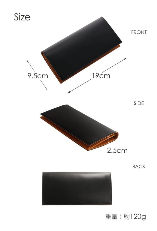 PRAIRIE[プレリー] コードバン 馬革 二つ折 長財布 束入れ / メンズ