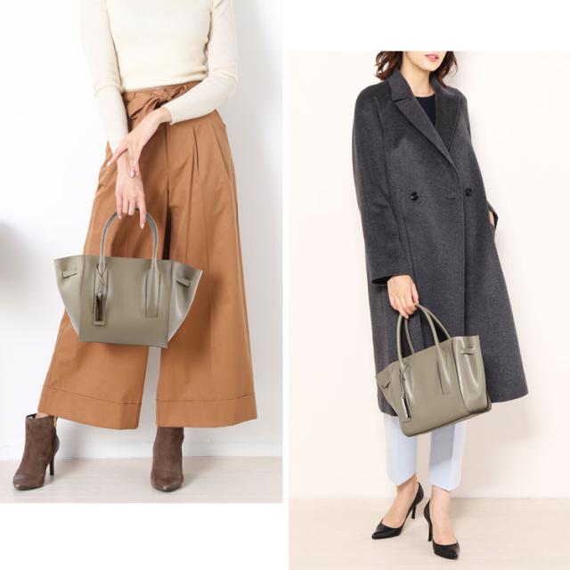 ミディアムサイズでお洒落に持てるレディースバッグ