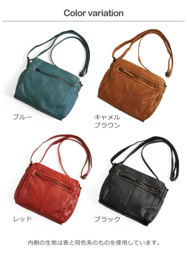 特価高品質 本革 Mia Borsa (No.07000333)の通販はau PAY マーケット - 財布・バッグの三京商会|商品ロットナンバー:383130212 ミニショルダーバッグ レディース ウォッシュ加工 斜めがけ 正規店お得