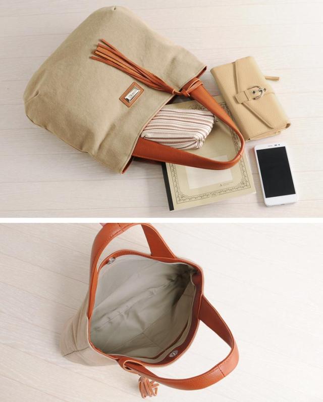 帆布 キャンバス トートバッグ B5