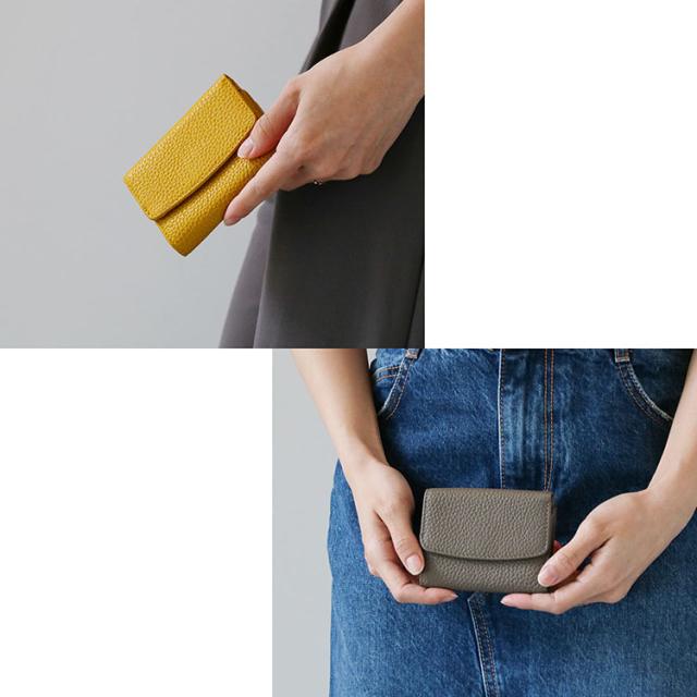 シボレザー 本革 牛革 小銭入れ ミニ コンパクト 財布